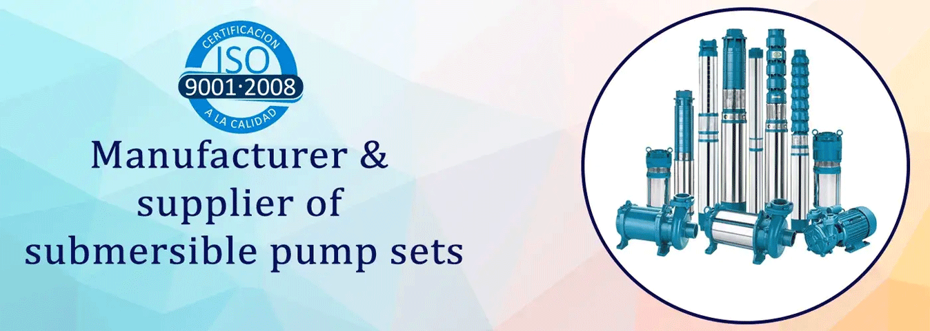 manufacturer, exporter and supplier of V4/6/8 Submersible Pump Set